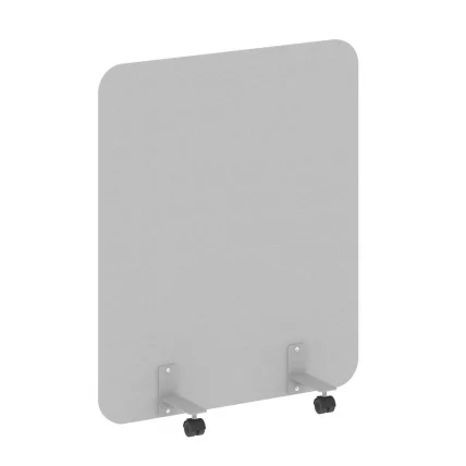 Перегородка на металлических опорах, на роликах R-line  DP.R-100-120 Серый_0