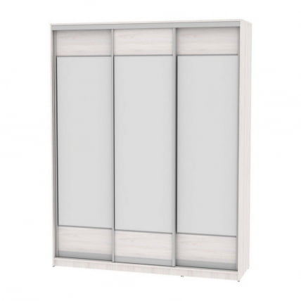 Шкаф-купе B-230х180х60-1(ЯАС-D8D8D8)_0