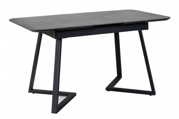 Стол Роналдо раздвиж. 120-160 Темный мрамор/Бабочка_4