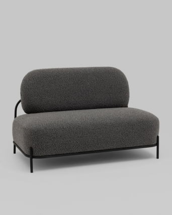 Диван Стоун new ткань букле темно-серый_0