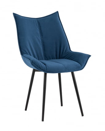 Стул обеденный Осло велюр Синий_0