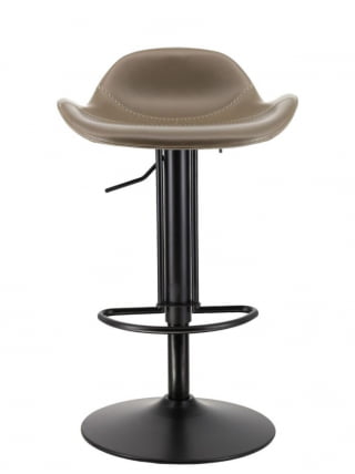 Барный стул Everprof Glory Экокожа Серый_2