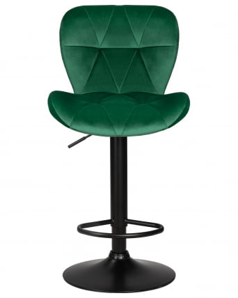 Стул барный DOBRIN BARNY BLACK (зеленый велюр (MJ9-88))_5