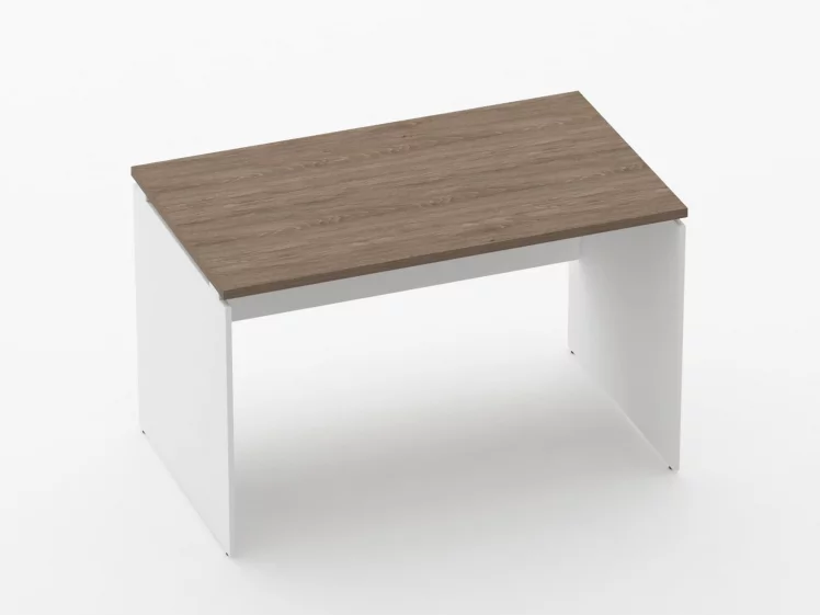 Стол прямой Deka ЛДСП каркас 75.07.12 Дуб Верцаска/Белый_0