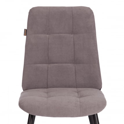 Стул обеденный Asti флок , 47х54х86, серый, 29_5