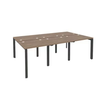 Рабочая станция на П-образном м/к ONIX O.MP-D.RS-6.0.7 Дуб Аризона/Антрацит_0