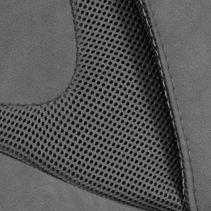 Кресло руководителя Cambridge metalBL велюр/ткань, серый, 29/12_11