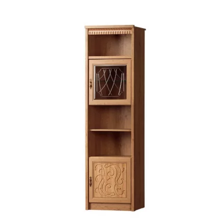 Шкаф-витрина Лючия 186 Дуб Ридинг_0