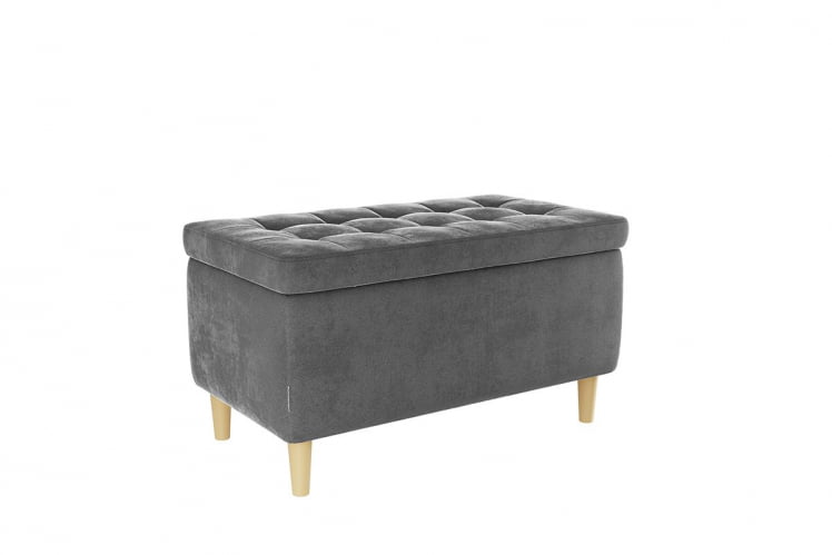 Пуф Чарли 2 PM-004.2 графит (велюр)_0