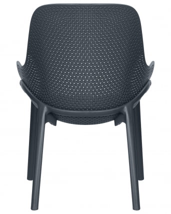 Кресло DOBRIN LONZO (антрацит (GR-12) с УФ-защитой) 4 шт_5