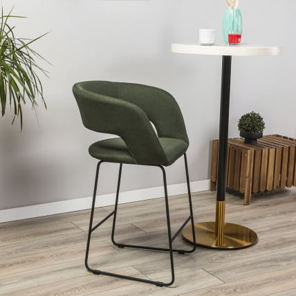 Кресло полубар Hugs темно-зеленый/Линк_2