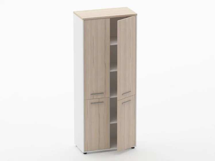 Шкаф 4 широкий закрытый, 4 двери Deka 10.19.151 Туя/Белый_1