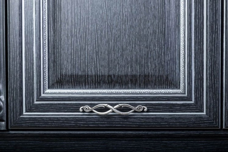 Кухонный гарнитур 2600 Италия №01 Черный Дуб темный_2