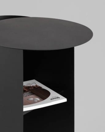 Журнальный столик Floire металл черный_10