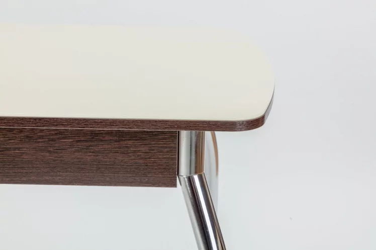 Столешница Чикаго СТ (6191) венге,стекло бежевое_3