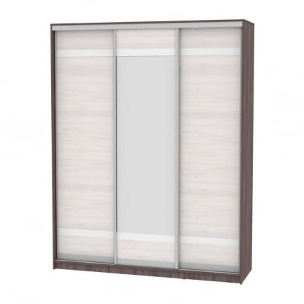 Шкаф-купе B-230х180х60-3(ЯАТ-ЯАС-D9D10D9)_0