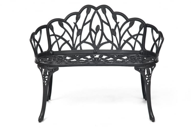 Скамья Secret De Maison Strauss (Штраус) алюминиевый сплав, 99хх56х76см, черный_0