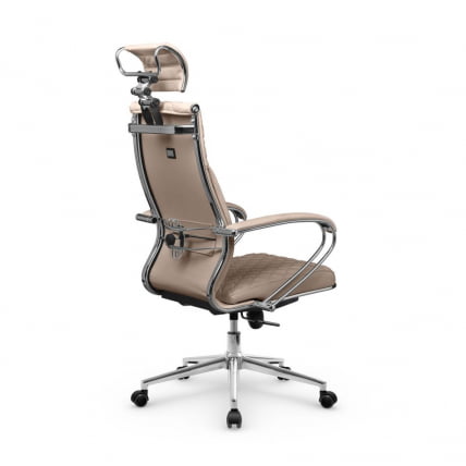 Кресло руководителя Metta L 2c 44C/K116 Infinity Easy Clean (MPES) Комплект 9 Темно-бежевое_3