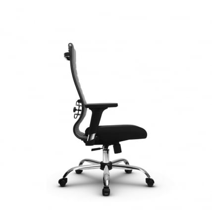 Кресло офисное МЕТТА B 2b 19/2D, Основание 17833 Комплект 2 Светло-серое Черное_1