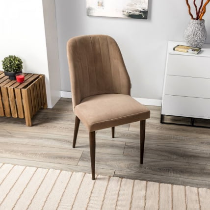 Стул Alen Diag beige/т. орех_5