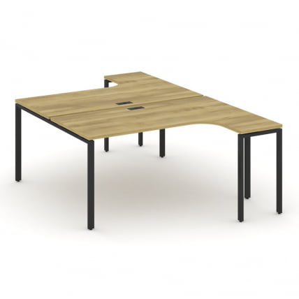 Рабочая станция CONCEPT CN.DSA-002 Дуб Винченцо Черный_0