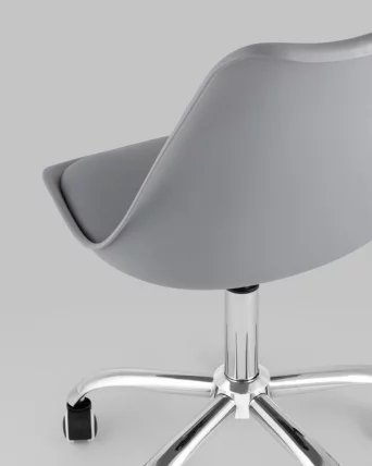 Стул офисный BLOK NEW пластиковый Серый_6