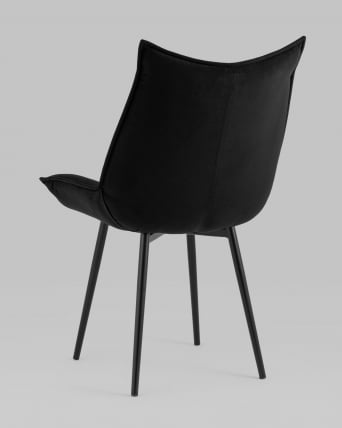 Стул обеденный Осло велюр Черный_5