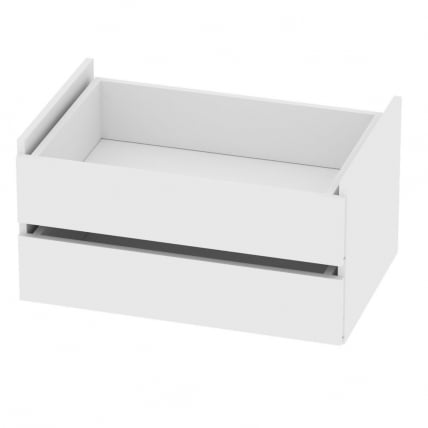 Тумба с ящиками в шкаф-купе B-T2-3(Белый)_0