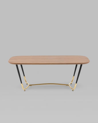 Журнальный столик Даймакс 120x60 Темное дерево_2