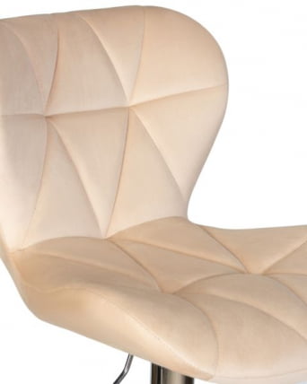 Стул барный DOBRIN BARNY (бежевый велюр (MJ9-10)) 2 шт_8
