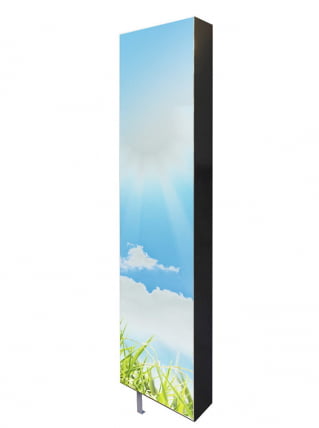 Поворотный зеркальный шкаф Драйв Шелф Арт (левый) Венге_10