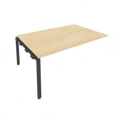 Проходной наборный элемент переговорного стола Metal System Б.ППРГ-5 Акация/Антрацит_0