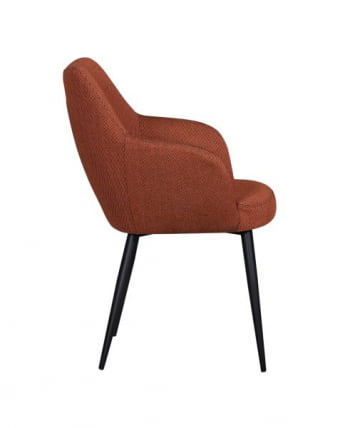 Стул обеденный Катйс терракот елочка / Katys_2