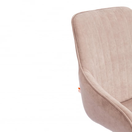 Кресло офисное DUBLIN велюр Clermon, бежевый, 40_8