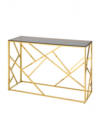 Консоль АРТ ДЕКО 120*40 Золото_0