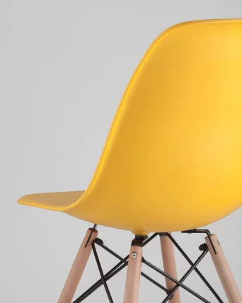 Стул Еамес ДСВ 4 шт. Желтый / Eames DSW_6