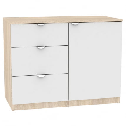 Комод Калисто(K13)699х902х468ручкаторцеваяTR-2(ДСС-Белый)_0