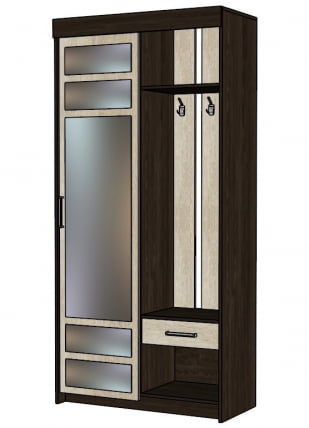 Прихожая Смарт 3 Дуб Кантерберри Дуб Сонома_1