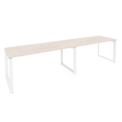 Рабочая станция на О-образном м/к ONIX O.MO-RS-2.4.7 Денвер Светлый/Белый_0