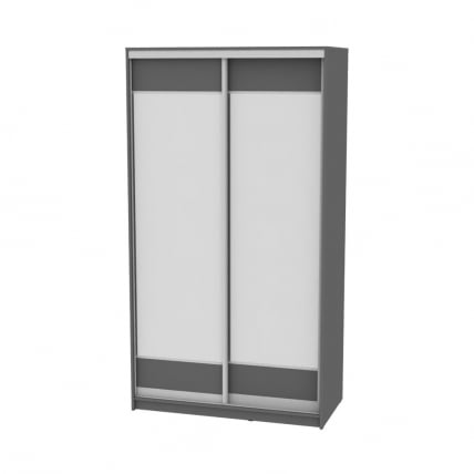 Шкаф-купе B-230х120х60-3(Графит-D8D8)_0