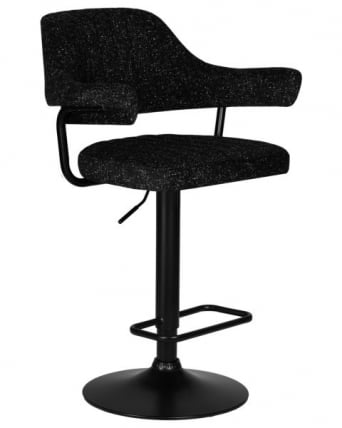 Стул барный ДОБРИН CХАРЛЙ БЛАCК (черный твид (ЛЕО18)) 2 шт / DOBRIN CHARLY BLACK (LEO18))_2