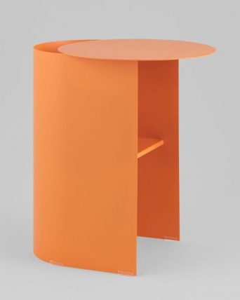Журнальный столик Floire металл оранжевый_4