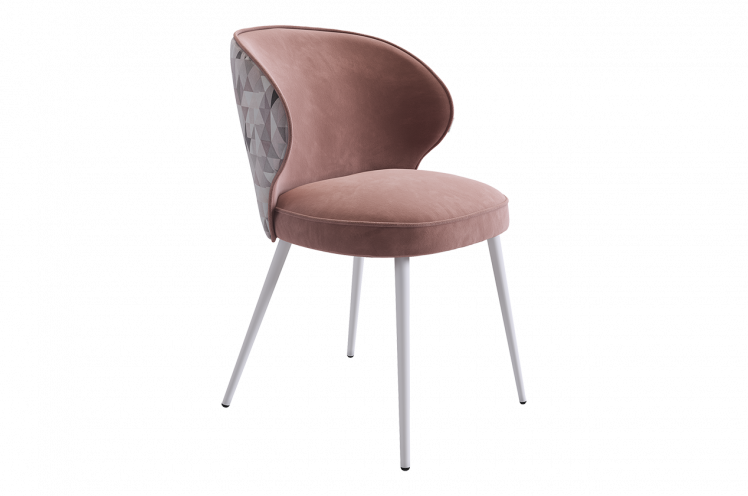 Стул Остин (вереск (велюр)/белый)_0