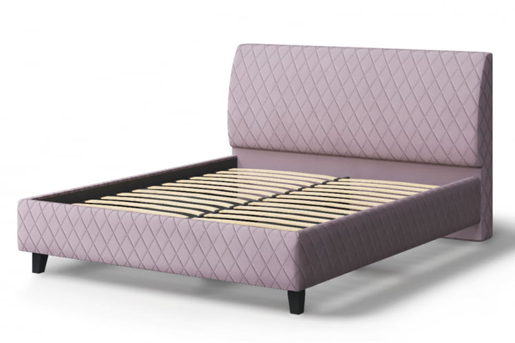 Кровать Хилтон, 2000 * 1600 мм, лиловый_1