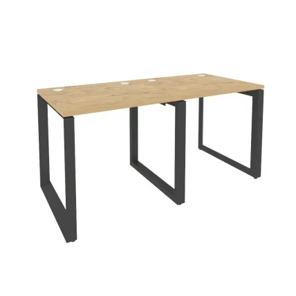 Рабочая станция на О-образном м/к ONIX O.MO-RS-2.0.7 Тиквуд Светлый/Антрацит_0