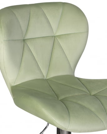 Стул барный DOBRIN BARNY Мятный велюр MJ9-87_6