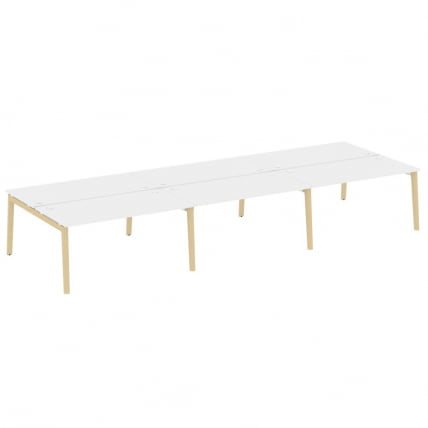 Рабочая станция ONIX WOOD OW.D.RS-6.4.8 Белый Бриллиант/Светлый_0