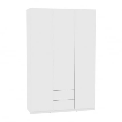 Шкаф распашный R-198х135х60-2-PO(Белый)_0