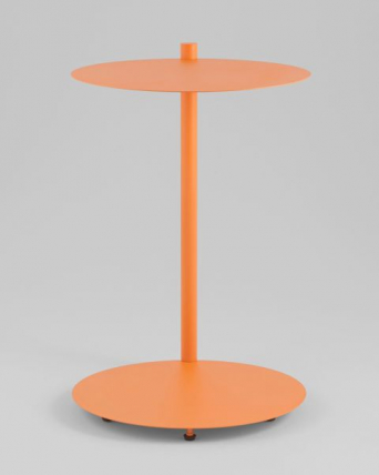Журнальный столик Siara металл оранжевый_3