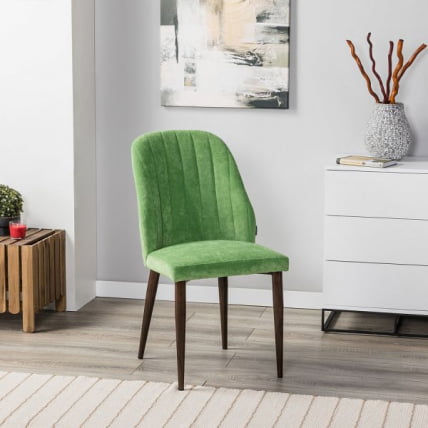 Стул Alen зеленый/т. орех_5